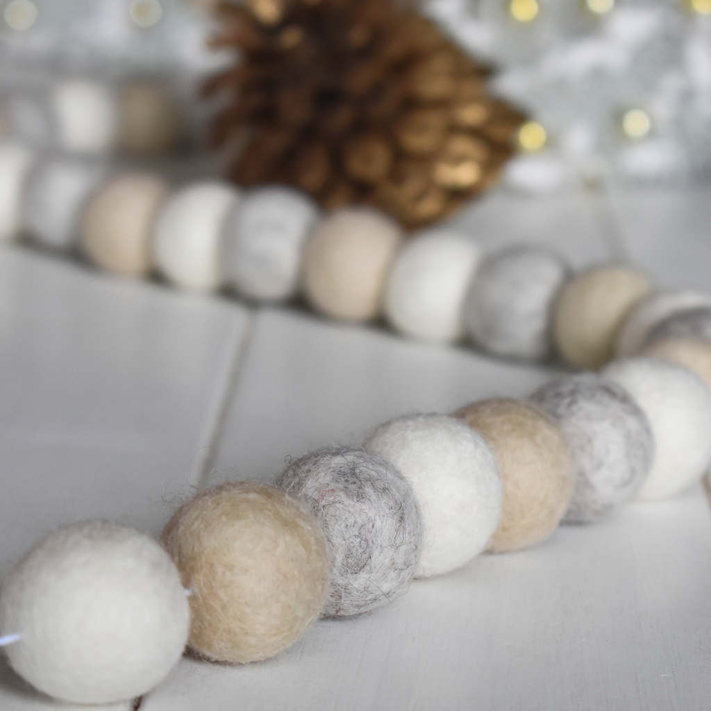 Silent Night Christmas Garland - Tik Tak Design Co.