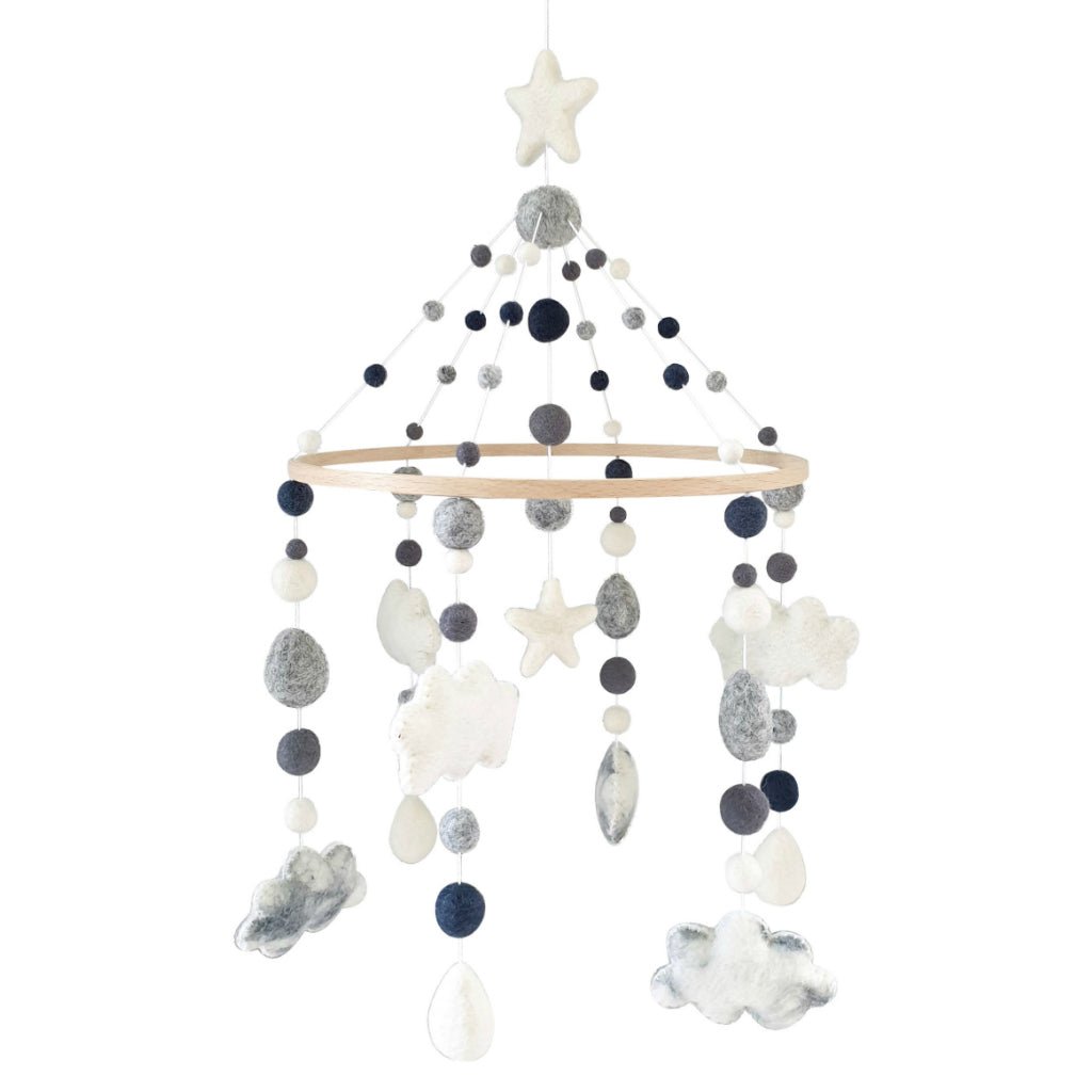 Storm Cloud Mobile - Tik Tak Design Co.