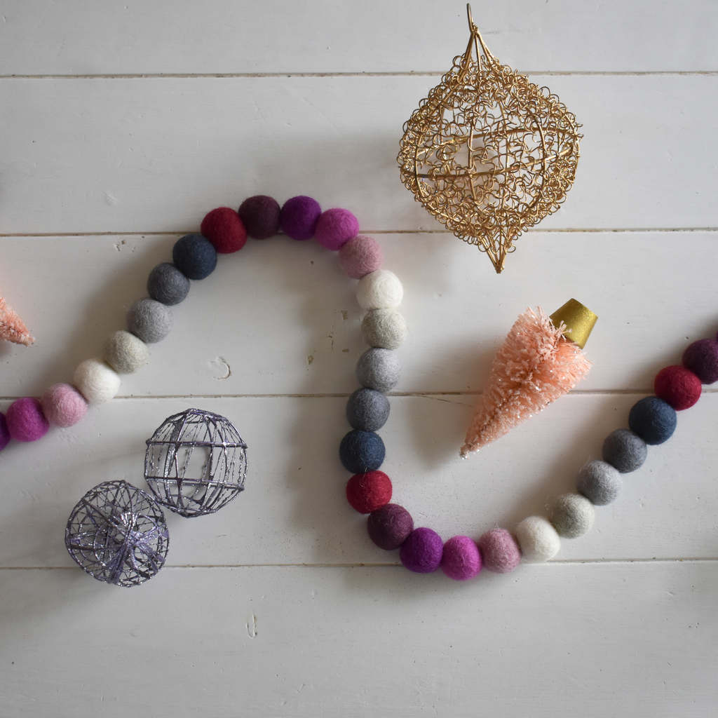 Sugarplum Fairy Christmas Garland - Tik Tak Design Co.