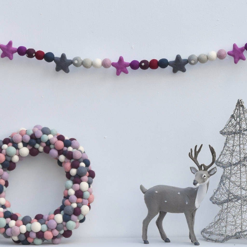 Sugarplum Fairy Christmas Garland - Luxe Edition - Tik Tak Design Co.