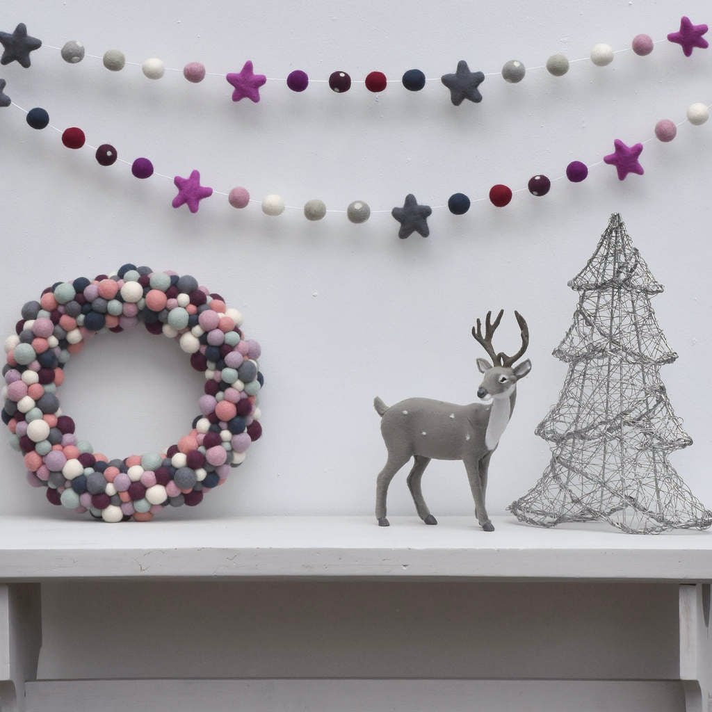 Sugarplum Fairy Christmas Garland - Luxe Edition - Tik Tak Design Co.