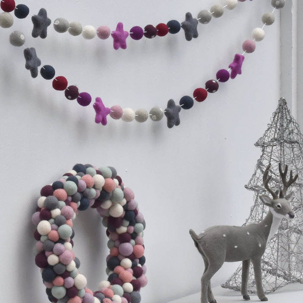 Sugarplum Fairy Christmas Garland - Luxe Edition - Tik Tak Design Co.