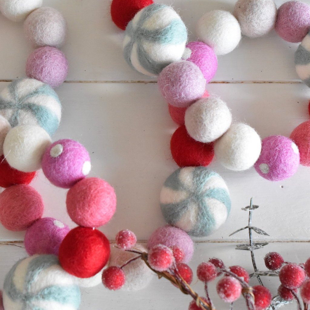 Sweet Candy Christmas Garland - Luxe Edition - Tik Tak Design Co.