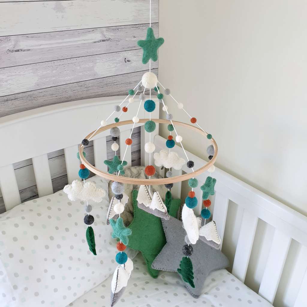 Windswept Woodland Mobile - Tik Tak Design Co.