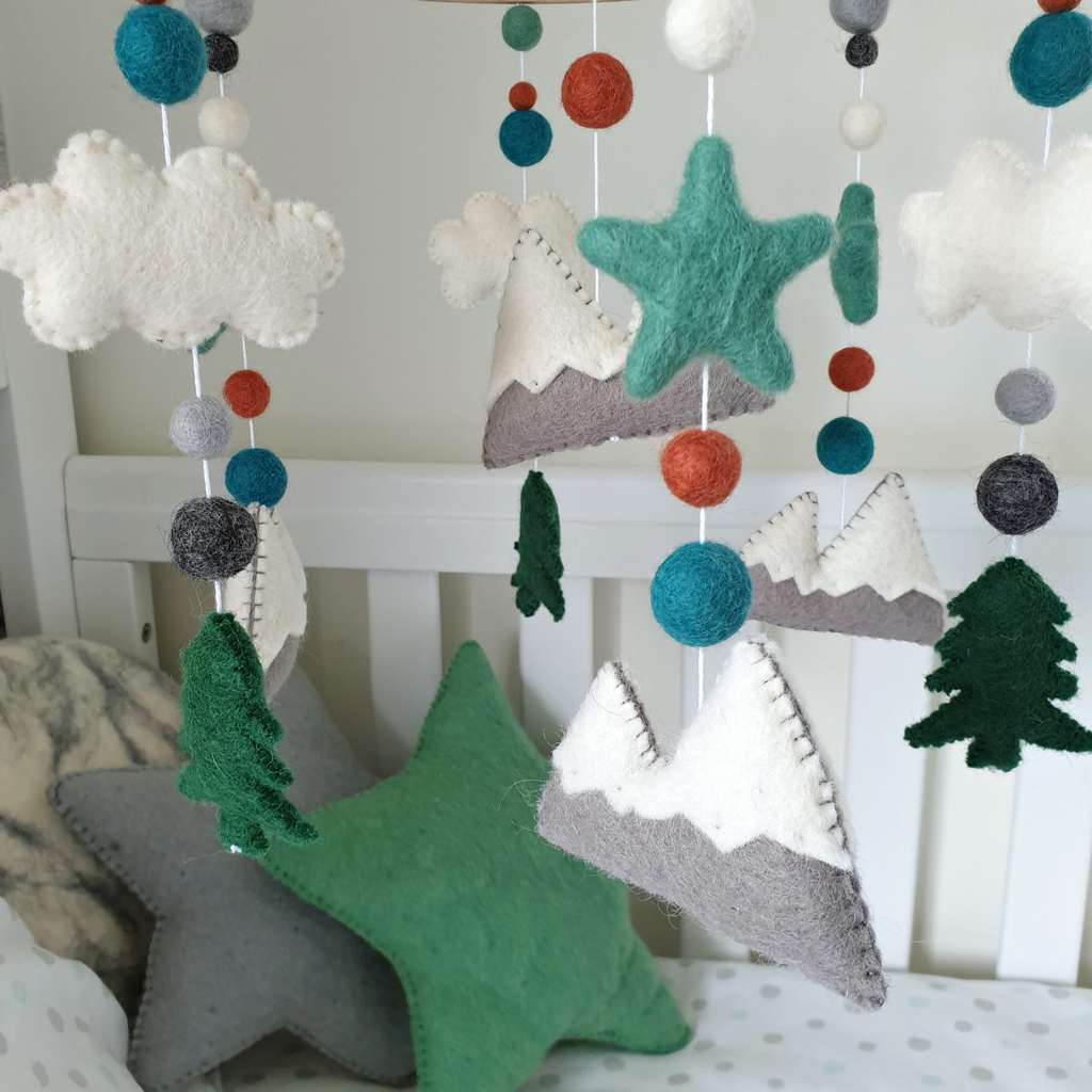 Windswept Woodland Mobile - Tik Tak Design Co.