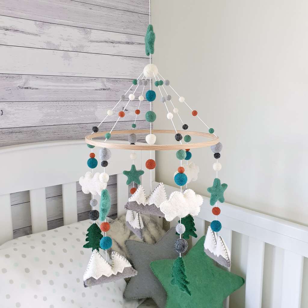 Windswept Woodland Mobile - Tik Tak Design Co.