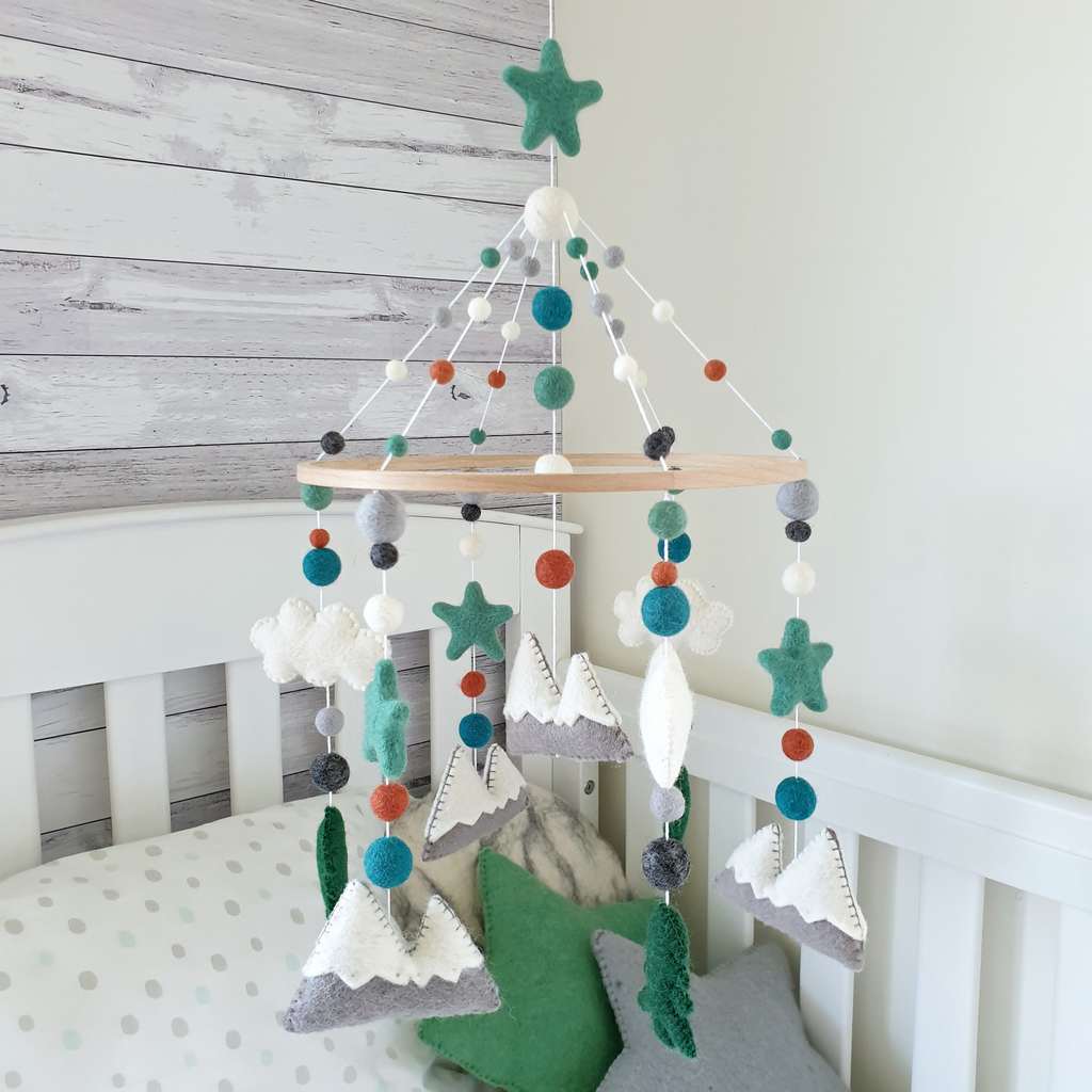 Windswept Woodland Mobile - Tik Tak Design Co.