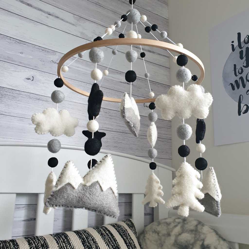 Winter Woodland Mobile - Tik Tak Design Co.